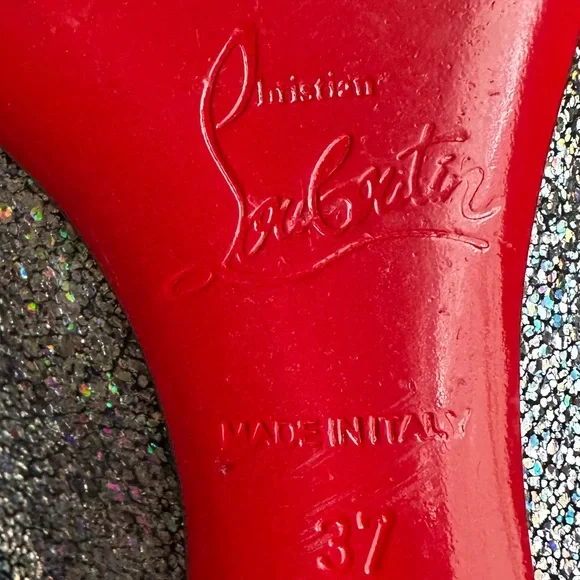 Christian Louboutin Ballalla Pigalle flats Hologram - Picture 10 of 10